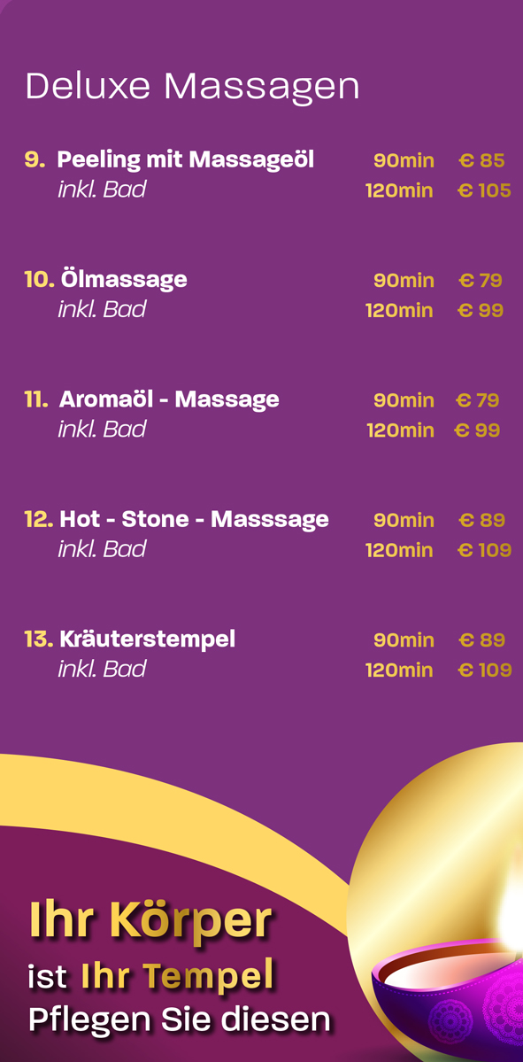 Thai mannheim massage Thaimassage AMON